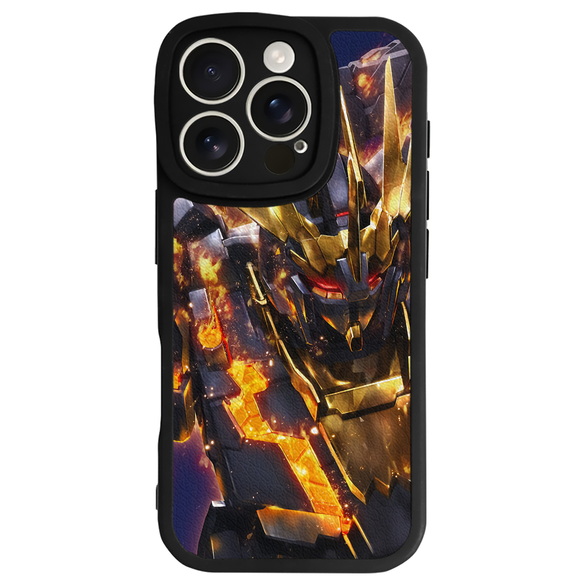 （画像用） 機動戦士ガンダム Mobile Suit Gundam 【iPhone 16シリーズ対応】シリコンスマホケース（レザー調） 材質：シリコン